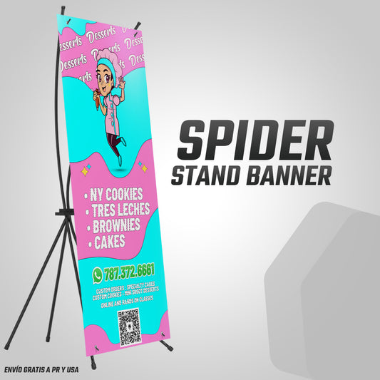 Spider Banner Stand